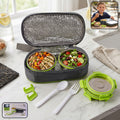 Ganesh Sigma Twin 300 Stainless Steel Lunch Box Set (1 Set)