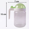 Glass Oil Bottle With Lid - 580ml Capacity Perfect For Oil