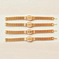 Rakhi Bracelet For Brother Metal Chain Style Rakhi With Mixed Designs (1 Pc)