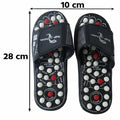 Acupressure Foot Massage Slippers Reflexology Massager Sandal Size 7 (1 Pair)