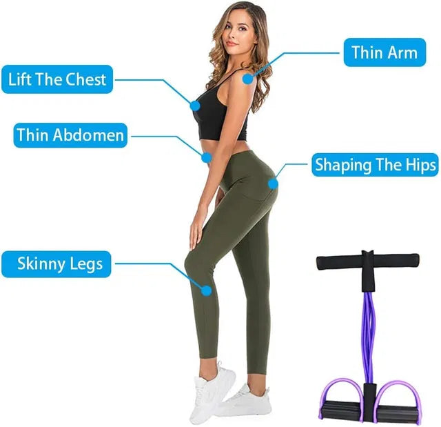 Yoga Pedal Puller Resistance Band - Zoopsy