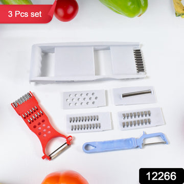 3 In 1 Kitchen Set - Grater, Slicer and Peeler - Zoopsy