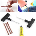 Tubeless tyre puncture repair kit for cars and bikes