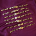 Metal Rakhi Bracelet For Brother Chain Rakhi With Wording (Mix Design 1 Pc)