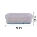 Mini Plastic 6 Cavity Ice Tray - Freeze  Fresh Compact Ice Cube Tray