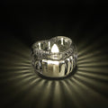 Led Crystal Tealight Decorative Flameless Candles (6 Pc)