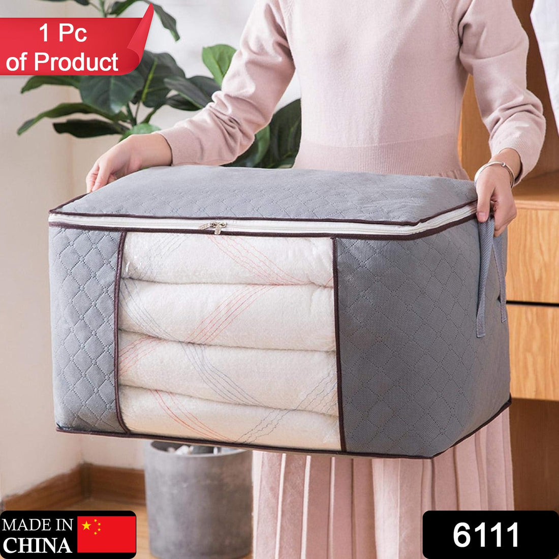 Large travel storage bag for clothes and luggage