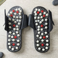 Acupressure Foot Massage Slippers Reflexology Massager Sandal Size 7 (1 Pair)